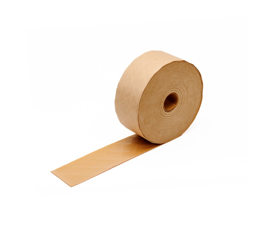 TUFflex® 73.1-lbs Natural Reinforced Carton Sealing Tape Roll (70 mm. x 500 ft., 6 Rolls/Case)